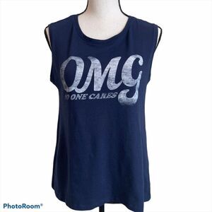 Cold Crush Navy  OMG Tank - Medium